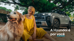 A Hyundai Motor Brasil lança hoje, em suas redes sociais, a nova campanha publicitária "A Hyundai é por você".
