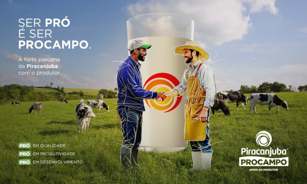 O Piracanjuba ProCampo acaba de lançar sua nova campanha "Ser Pró é Ser ProCampo", criada pela agência MEMO.
