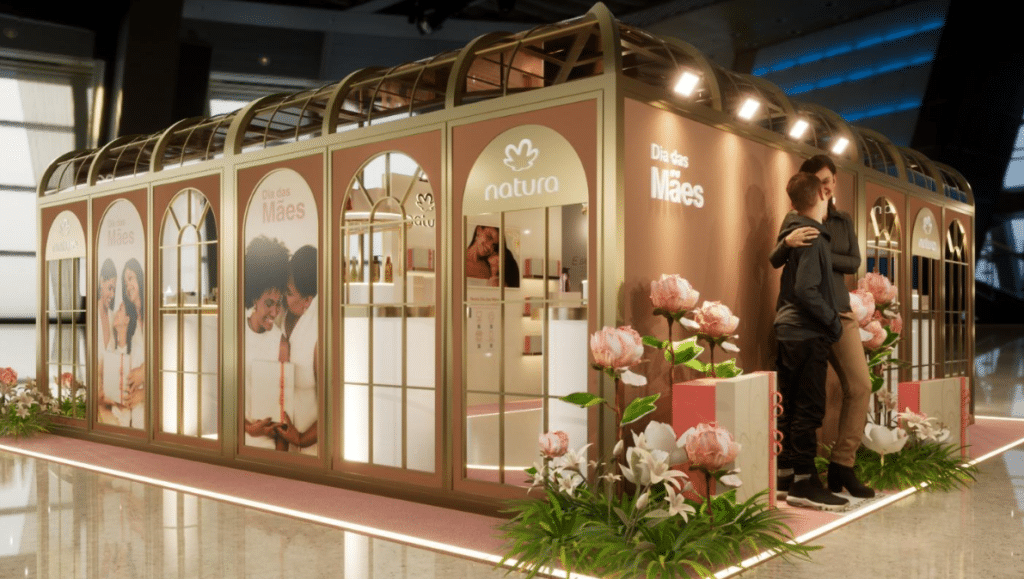 Natura celebra o Dia das Mães com experiência sensorial em cidades brasileiras