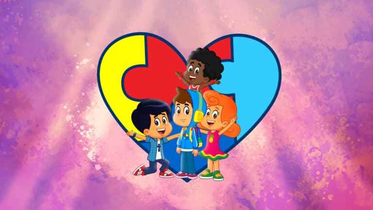 O 3 Palavrinhas anuncia, em homenagem ao Abril Azul, mês de conscientização do autismo, a chegada de Palu, seu primeiro personagem autista.