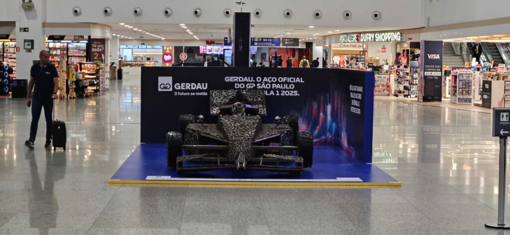 A Gerdau leva inovação e sustentabilidade para o Aeroporto Internacional Salgado Filho, em Porto Alegre (RS).