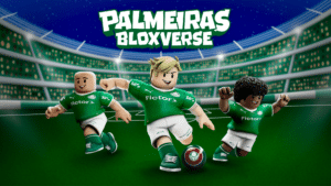 O Departamento de Marketing do Palmeiras comunica a entrada do clube no universo de Roblox, com o “Palmeiras Bloxverse”.