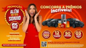 A Urbano Alimentos, uma das maiores empresas brasileiras do setor alimentício do Brasil, celebra 65 anos com a promoção "Além do seu sonho”.