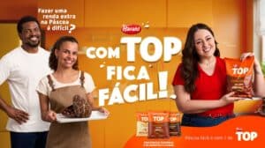 A Harald estreia sua nova campanha de Páscoa, que leva o mote "Com TOP fica Fácil", e foi desenvolvida pela agência Babel-Azza.
