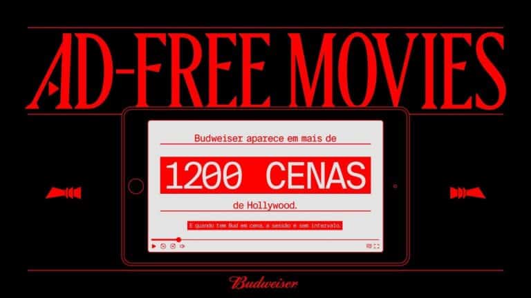 Em um momento em que até as maiores plataformas de streaming passaram a interromper filmes com anúncios, Budweiser decidiu fazer o oposto.