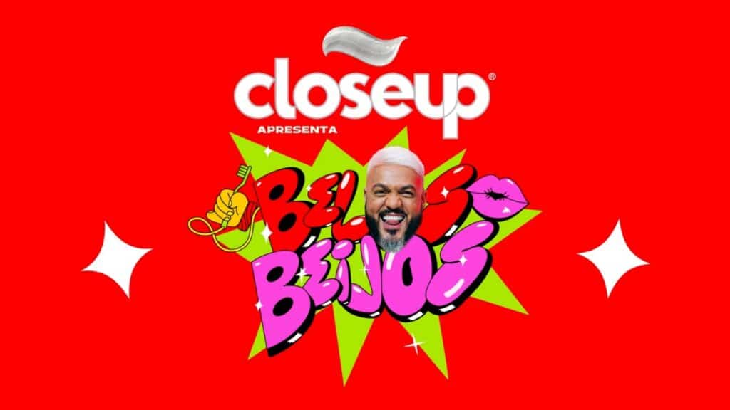 A Closeup promete esquentar os corações neste Dia do Beijo, dia 13 de abril, com uma campanha especial ao lado do cantor Belo.