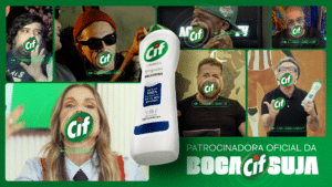 A Cif Limpeza Milagrosa amplia seu conceito de limpeza, explorando, em uma ativação ousada, um novo território de mídia.
