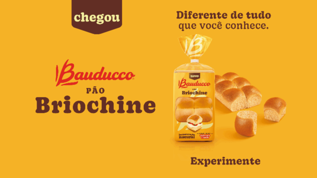 A Bauducco lança o Bauducco Pão Briochine, reafirmando seu DNA inovador e investindo em um portfólio diversificado. 