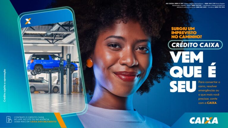 A CAIXA lança campanha focada em oferecer crédito acessível e alinhado aos diferentes momentos de vida dos brasileiros.