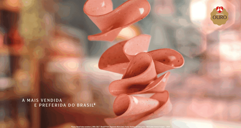 A Perdigão apresenta, em parceria com a AlmapBBDO, a campanha "Se é Ouro, é Perdigão", produção que destaca a nova linha Ouro.