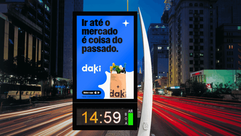 Daki celebra quatro anos de operação com a ação "Liberte seu tempo", que destaca a proposta de valor que construiu desde sua fundação.
