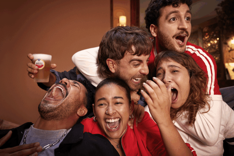 A Amstel apresentou o filme da sua nova ação "Todas as Emoções em Jogo", criada pela agência global da marca.