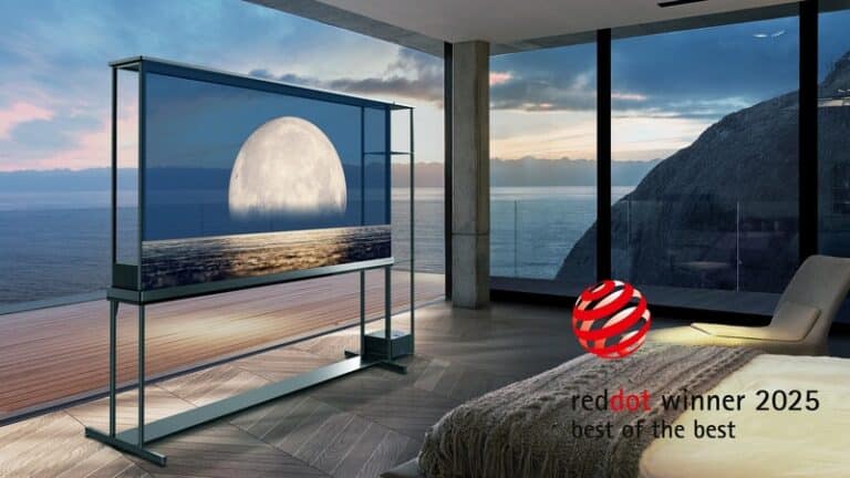 A LG Electronics foi homenageada no Red Dot Design Award 2025 com um total de 35 prêmios, incluindo o prestigioso prêmio Best of the Best.