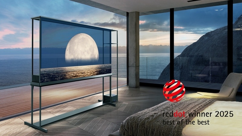A LG Electronics foi homenageada no Red Dot Design Award 2025 com um total de 35 prêmios, incluindo o prestigioso prêmio Best of the Best.