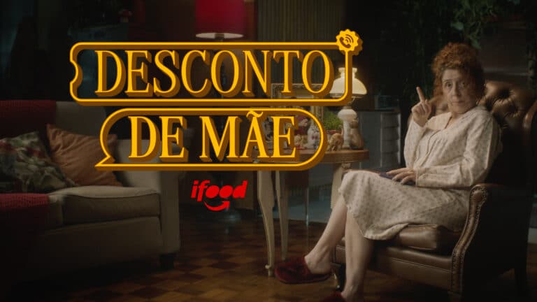 A campanha "Desconto de Mãe", do iFood, busca transformar os pedidos de comida na madrugada em um gesto de carinho com as mães.