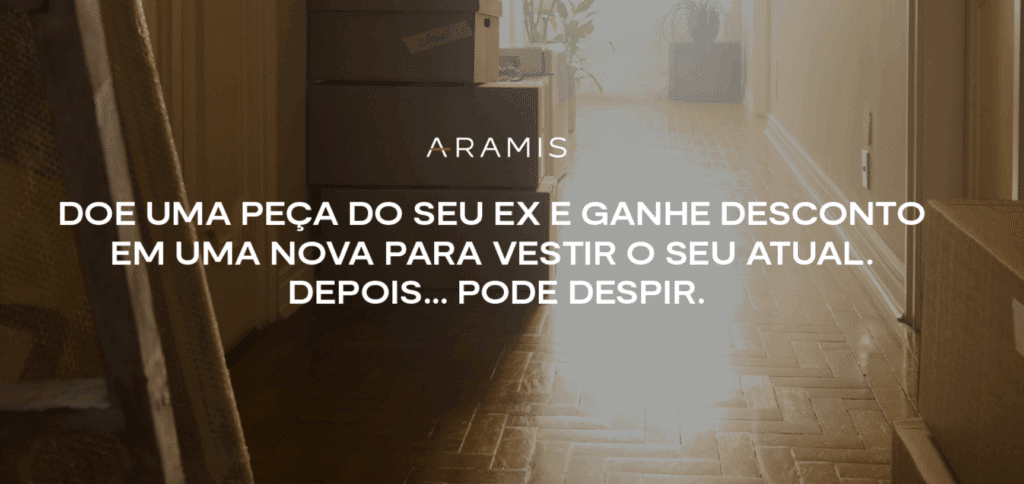 A Aramis decidiu convidar seus consumidores, neste Dia dos Namorados, a refletirem sobre intimidade com uma campanha inovadora.