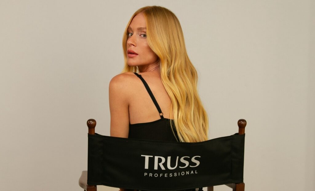 A TRUSS Professional comunica uma parceria estratégica para ampliar a conexão com o consumidor: a atriz Marina Ruy Barbosa.