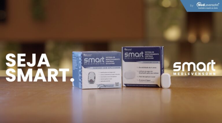A MedLevensohn acaba de retomar a parceria com a agência 11:21 para lançar a primeira campanha publicitária do monitor de glicose Smart.