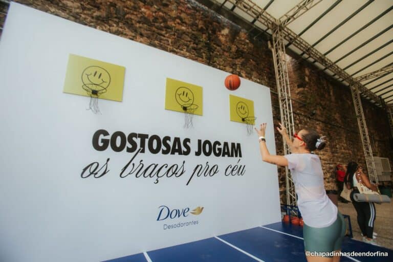 Dove retorna como patrocinadora dos Treinões do Chapadinhas de Endorfina de 2025, promovidos pela Obvious, veículo focado em mulheres.