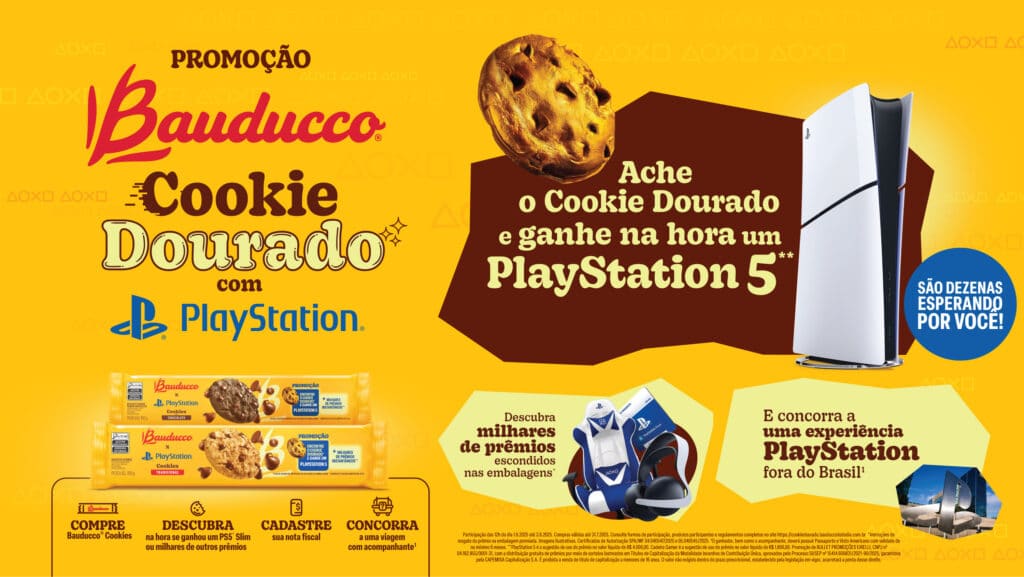 A Bauducco decidiu se unir com a PlayStation em uma ação inédita, que promete encantar gamers de todas as idades. 
