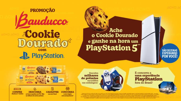 A Bauducco decidiu se unir com a PlayStation em uma ação inédita, que promete encantar gamers de todas as idades. 