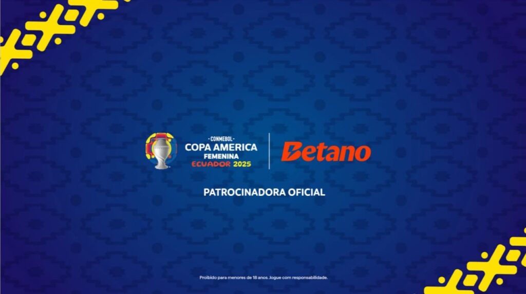 A CONMEBOL e a Kaizen Gaming anunciam a Betano como patrocinadora oficial da CONMEBOL Copa América Feminina 2025.