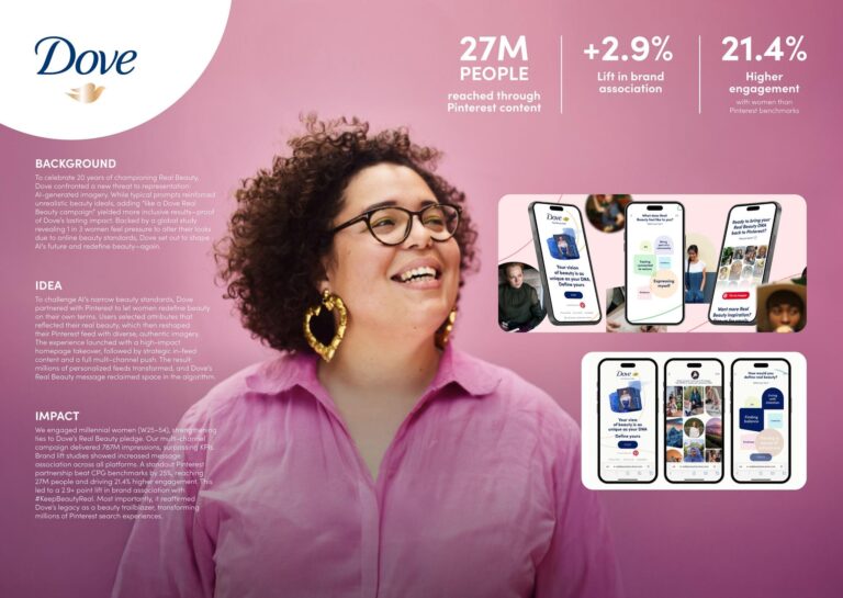 Cannes Lions 2025 - Dove redefine a Beleza Real para a era da IA e recebe o Grand Prix de Media