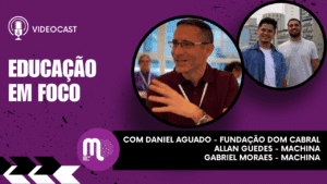 Papo com Daniel Aguado, diretor de marketing da Fundação Dom Cabral, Allan Guedes e Gabriel Moraes, co-CEOs da Machina.