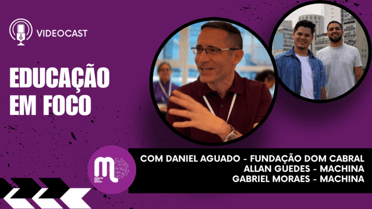 Papo com Daniel Aguado, diretor de marketing da Fundação Dom Cabral, Allan Guedes e Gabriel Moraes, co-CEOs da Machina.