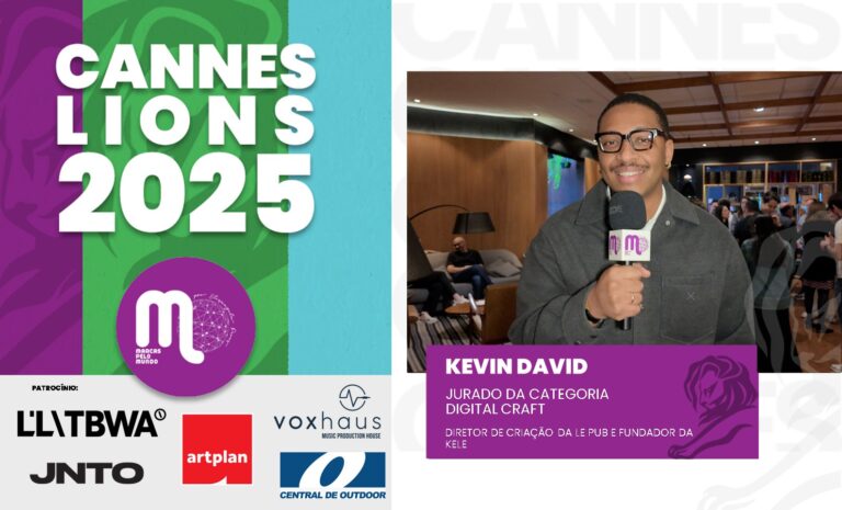 Cannes Lions - Kevin David, diretor de criação na Le Pub e é fundador da Kele, representa o Brasil no júri de Digital Craft.
