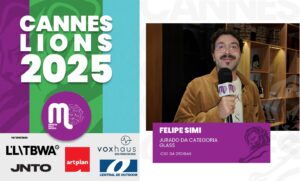 Felipe Simi representa o Brasil como jurado da categoria Glass no Cannes Lions 2025