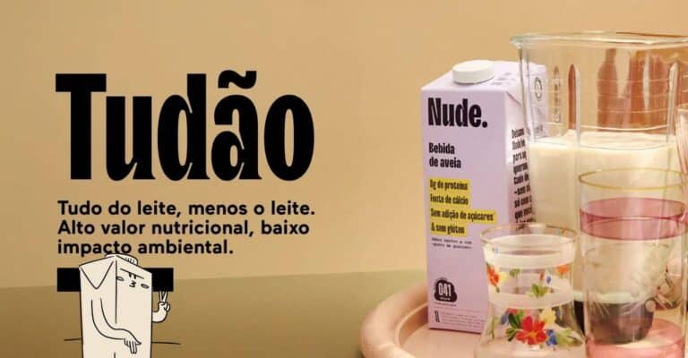 Nude lança Tudão, bebida de aveia com mais proteína e sabor