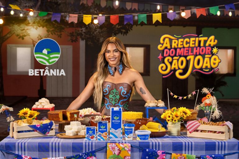 A Betânia apresenta a campanha "A Receita do Melhor São João", estrelada por Lucy Alves, que reforça suas raízes e celebra a festividade.