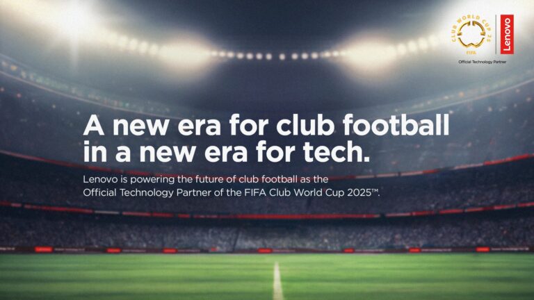 A Lenovo e a Motorola Mobility anunciam parceria com a Copa do Mundo de Clubes FIFA 2025, que será sediado nos Estados Unidos.