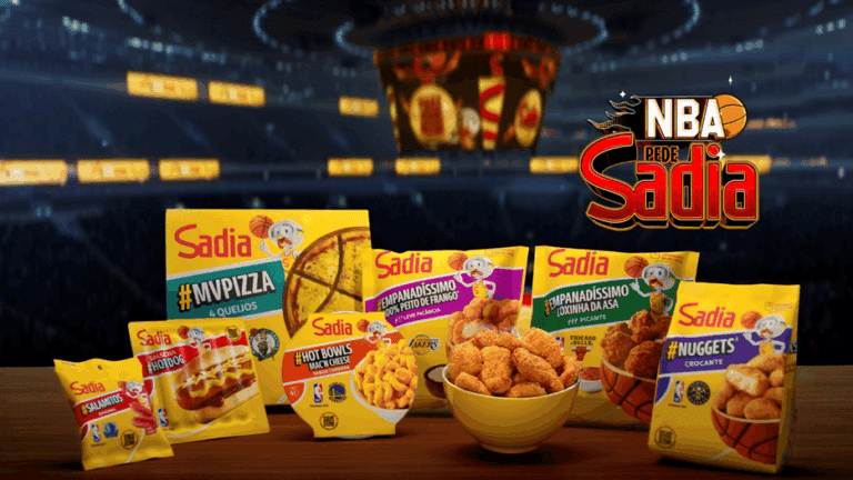 A Sadia estreia a campanha "Sofá" durante a temporada de playoffs, e reúne nomes como Gui Santos, astro brasileiro da liga americana.