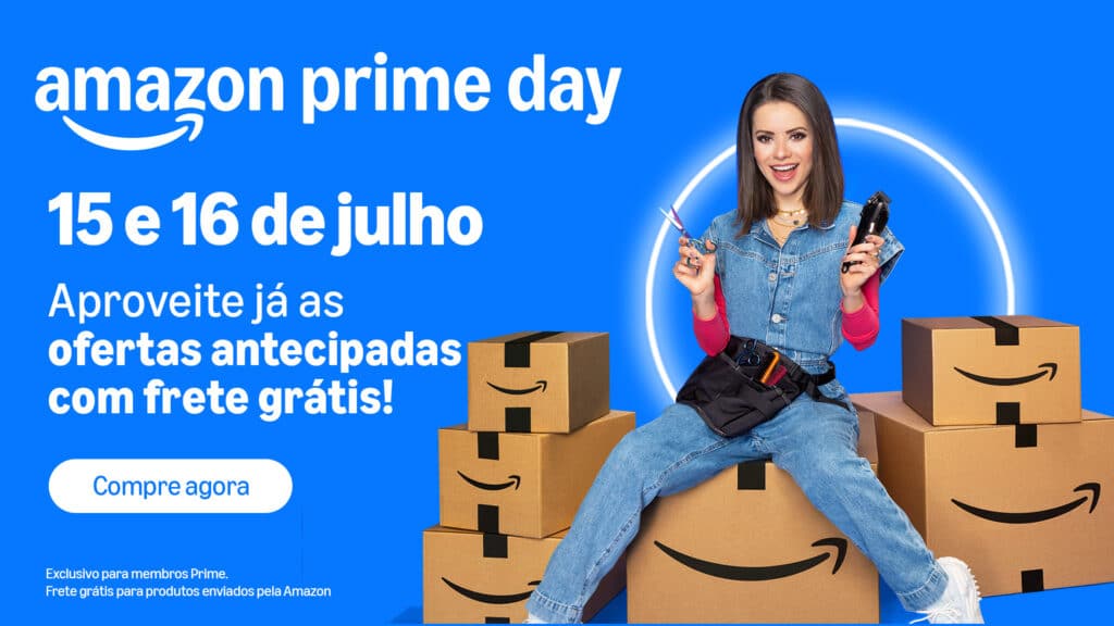 A Amazon Brasil apresenta Sandy como garota propaganda do Prime Day 2025, seu maior evento de compras do ano, exclusivo para membros Prime.