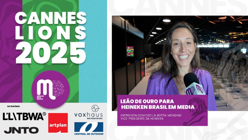 Heineken conquista Leão de Ouro em Media no Cannes Lions 2025. Entrevista com Cecilia Bottai Mondino