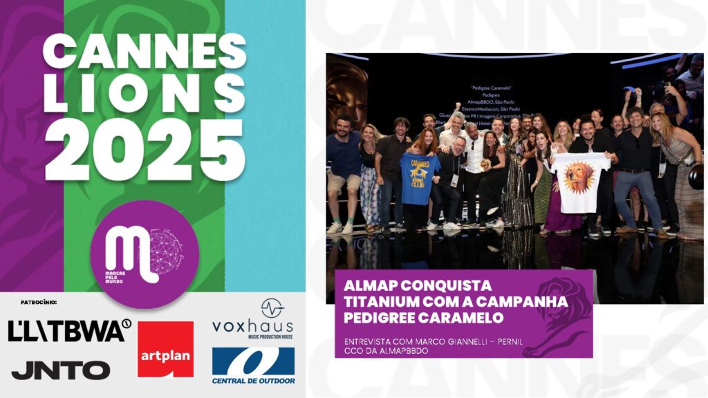 AlmapBBDO conquista Titanium no Cannes Lions 2025 com a campanha "Cachorro Caramelo", de Pedigree. Entrevista com Pernil, CCO.