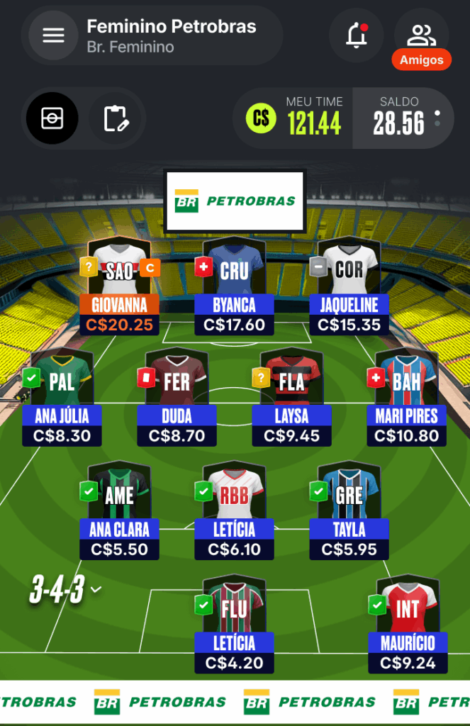 O Cartola acaba de anunciar uma novidade para os amantes do futebol: o "Cartola Feminino Petrobras", viabilizado em parceria com a Petrobras.