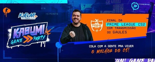 O KaBuM! realiza hoje, dia 22, a final da Prime League CS2, principal torneio da sua temporada de campeonatos durante o Julho Gamer.