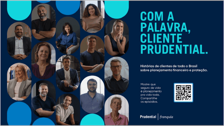 A Prudential do Brasil estreia sua nova campanha institucional, intitulada "Com a palavra, cliente Prudential" e criada pela Made.