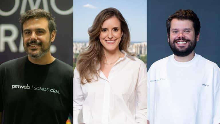 A Pmweb comunica a promoção de três de seus diretores ao quadro de sócios: os executivos Lívia Schmitz, Fernando Horlle e Rui Duarte.