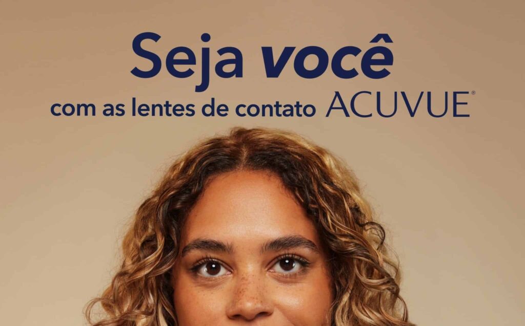 A ACUVUE comunica o lançamento da campanha Seja Visto com ACUVUE, que apresenta uma nova forma de falar sobre lentes de contato.