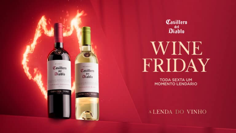 Casillero del Diablo lança Wine Friday, um convite para transformar as sextas-feiras em um verdadeiro ritual de pausa, prazer e liberdade.
