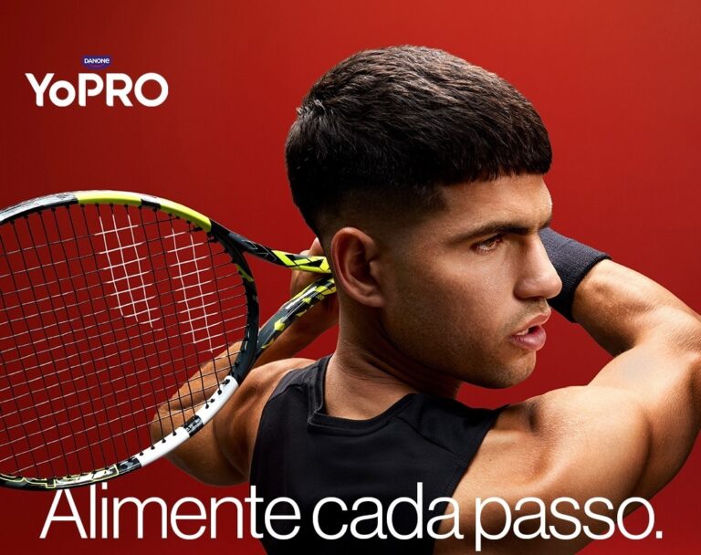 A YoPRO anuncia seu novo Embaixador Global, o multicampeão de Grand Slam e estrela mundial do tênis Carlos Alcaraz.