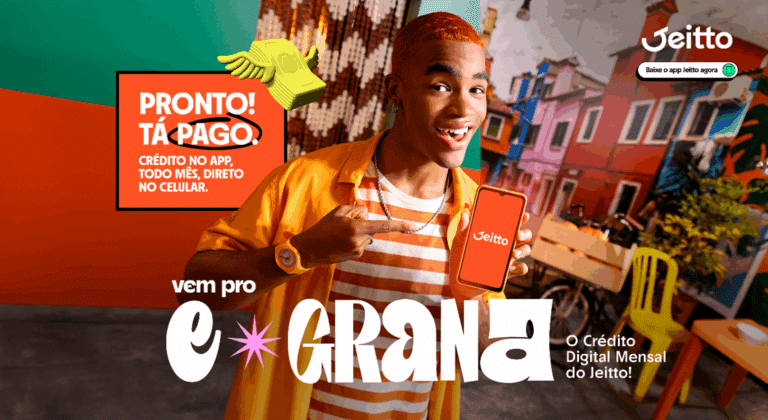 Jeitto estreia sua primeira campanha em TV aberta com "Pronto, tá pago!" e celebra o dia a dia de quem faz muito com pouco