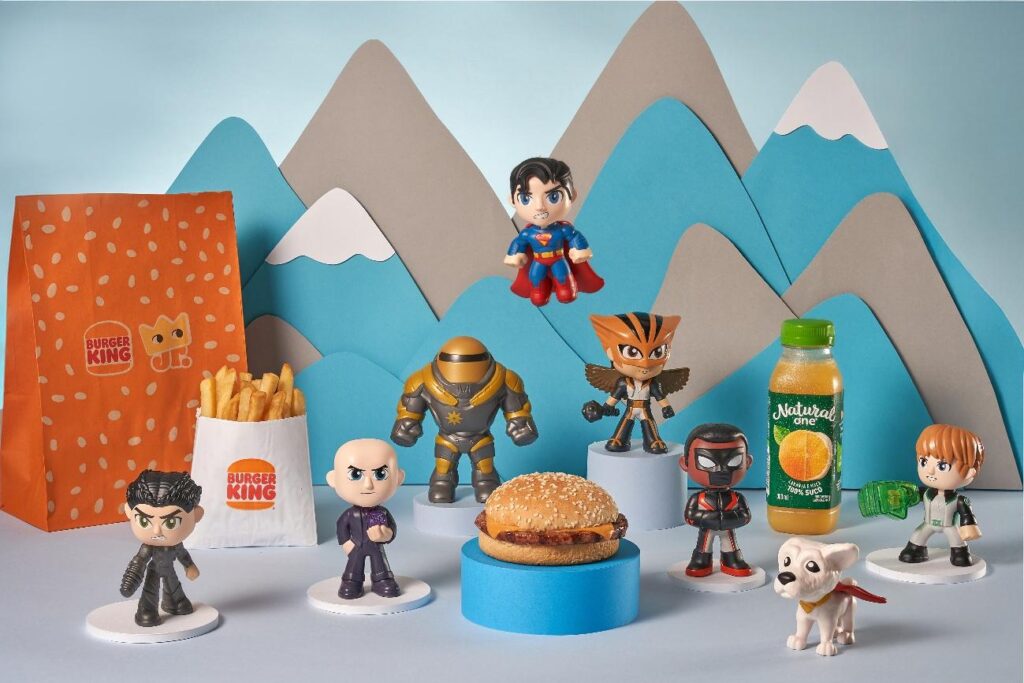 O Burger King apresenta, em colaboração com a Warner Bros. Discovery Global Consumer Products, uma nova forma de celebrar o filme "Superman".