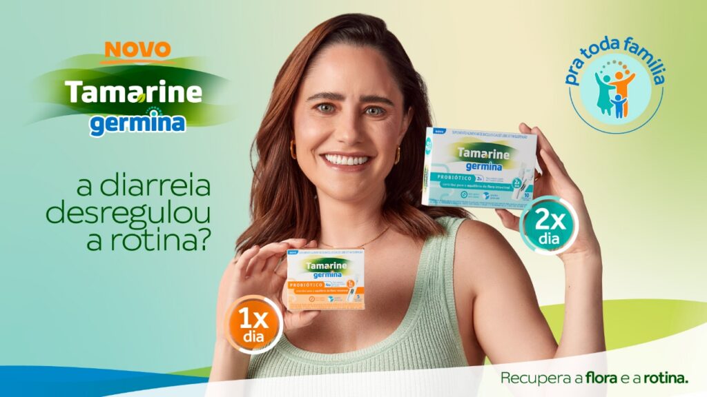 A Tamarine apresenta Fernanda Vasconcellos como sua nova embaixadora, que estrela a nova campanha da marca para o novo Tamarine Germina.
