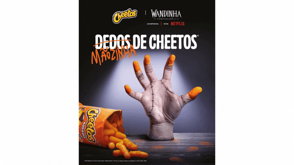 CHEETOS tem um novo influenciador - que ninguém esperava, porque, bem, ele não é necessariamente uma "pessoa".