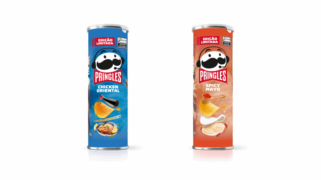 A Pringles, marca pioneira em snacks de batata na lata, lança dois novos sabores em parceria com a LTA Sul.